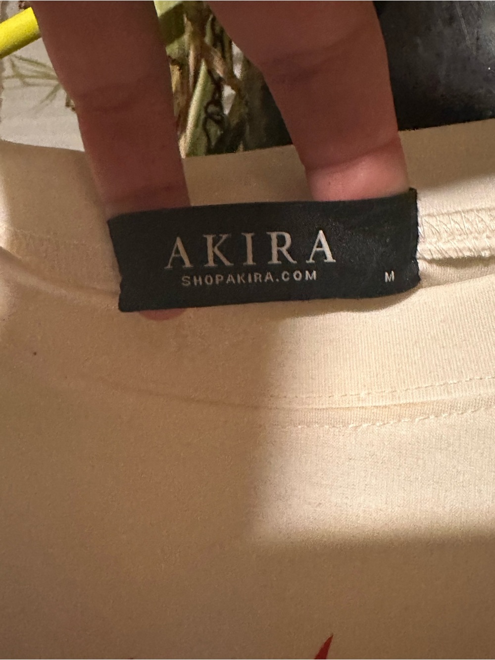 AKIRA Hot & Bothered “EXTRA” Rhinestone Sleeved Crop Top - Picture 3 of 10